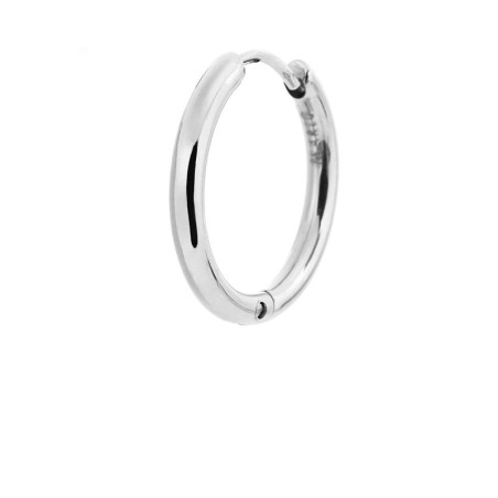 Mono Orecchino Donna Marlù Basi 2OR0050 in Acciaio Silver Rotondo 16mm…
