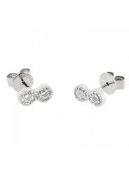 Orecchini Donna Marlù 18OR040 in Acciaio Silver Infinito
