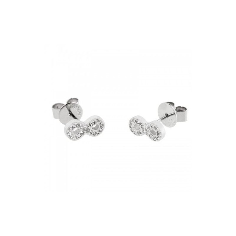 Orecchini Donna Marlù 18OR040 in Acciaio Silver Infinito Orecchini Donna Marlù 18OR040 in Acciaio Silver Infinito