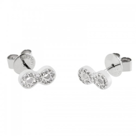 Orecchini Donna Marlù 18OR040 in Acciaio Silver Infinito
