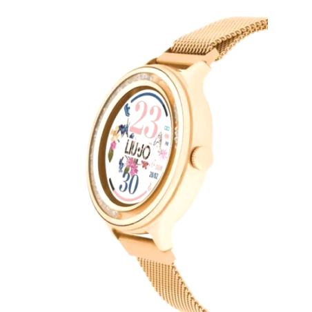 Orologio Smartwatch Donna LiuJo SWLJ050 in Acciaio Colore Oro Rosa 40mm