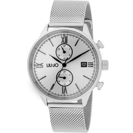 Orologio Cronografo Uomo LiuJo Evolve TLJ12123 in Acciaio Colore Argento 42mm