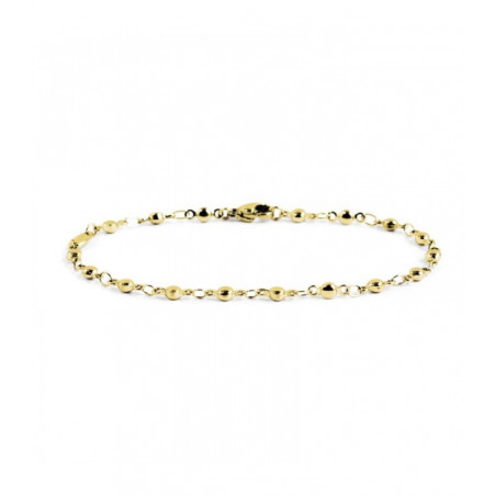 Bracciale Donna Marlù 2BR0060G in Acciaio 316L Colore Oro con Sfere