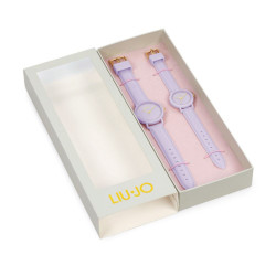Orologio Solo Tempo Donna LiuJo TLJ2211 Mom And Me in Silicone Viola 36 e 30mm