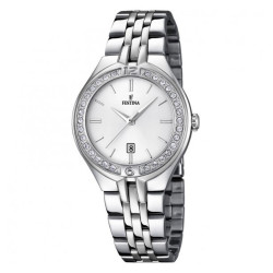 Orologio Solo Tempo Donna Festina Mademoiselle F16867/1 in Acciaio Silver
