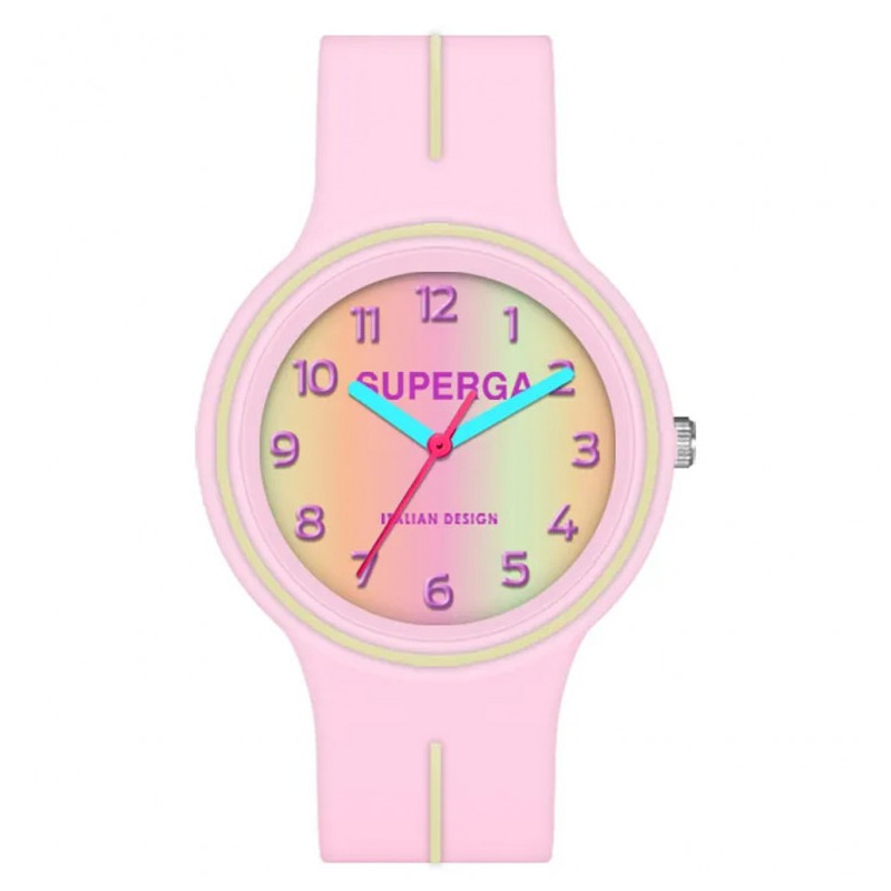 Orologio Bambina Superga Junior Solo Tempo STC130 in Silicone Rosa Orologio Bambina Superga Junior Solo Tempo STC130 in Silicone Rosa