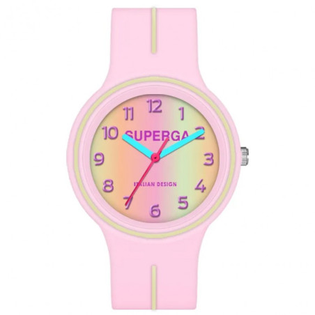 Orologio Bambina Superga Junior Solo Tempo STC130 in Silicone Rosa