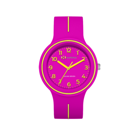 Orologio Bambina Superga Junior Kiss Solo Tempo STC050 in Silicone Viola