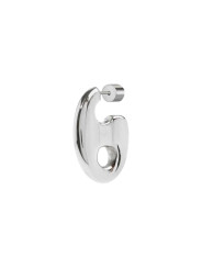 Orecchino semicerchio Marlù Vision donna acciaio con maglia marine 33OR0054