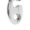 Orecchino semicerchio Marlù Vision donna acciaio con maglia marine 33OR0054