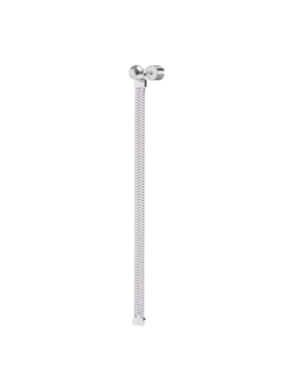 Orecchino pendente Marlù Vision donna acciaio con sfera e catena snake 33OR0055