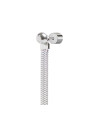 Orecchino pendente Marlù Vision donna acciaio con sfera e catena snake 33OR0055