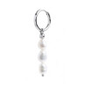 Orecchini Donna Marlù 13or023-w Acciaio Silver e Perle Bianche