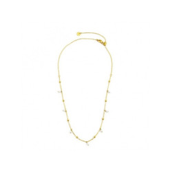 Collana Donna Marlù Be Woman 2CO0069G-W in Acciaio Colore Oro con Perline