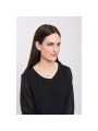 Girocollo Donna Comete GLB 1382 in Oro 18 Kt 750% Con Diamanti e Rubino Smeraldo