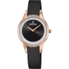 Orologio Solo Tempo Donna Festina Mademoiselle F20496/2 in Acciaio Nero e Rosè