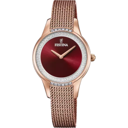 Orologio Solo Tempo Donna Festina Mademoiselle F20496/1 in Acciaio Oro Rosa