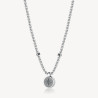 Collana Uomo Brosway Poseidon BPN01 in Acciaio Silver con Rosa dei Venti
