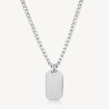 Collana Uomo Brosway INK BIK01 in Acciaio Silver con Pendente
