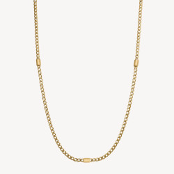 Collana Uomo Brosway Ink BIK06 in Acciaio Pvd Oro Giallo