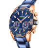 Orologio Uomo Festina Connected F20549/1 in Acciaio Blu Vetro Zaffiro 45mm