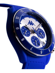 Orologio Cronografo Unisex Kappa Rush Ceramica KW-090 Cinturino in Silicone Blu