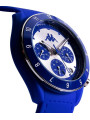Orologio Cronografo Unisex Kappa Rush Ceramica KW-090 Cinturino in Silicone Blu