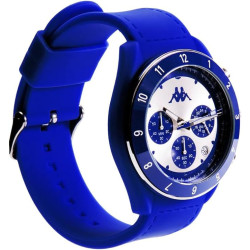 Orologio Cronografo Unisex Kappa Rush Ceramica KW-090 Cinturino in Silicone Blu