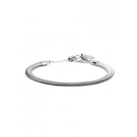 Bracciale Donna Marlù Be Woman 2BR0069 Catena Snake in Acciaio Colore Argento