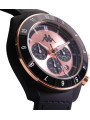 Orologio Cronografo Unisex Kappa Rush Ceramica KW-074 Cinturino in Silicone Nero