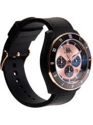 Orologio Cronografo Unisex Kappa Rush Ceramica KW-074 Cinturino in Silicone Nero