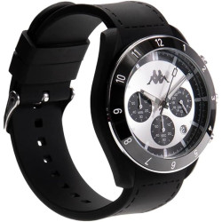 Orologio Unisex Kappa Rush Ceramica KW-059 Cinturino in Silicone Nero 45mm