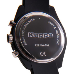 Orologio Unisex Kappa Rush Ceramica KW-059 Cinturino in Silicone Nero 45mm