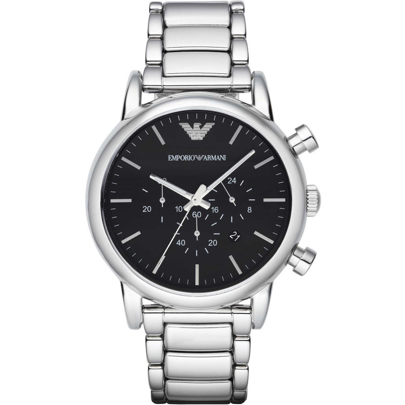 Men's Watch Chronograph Emporio Armani 46mm AR1894 Men's Watch Chronograph Emporio Armani 46mm AR1894