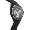 Orologio Cronografo Unisex Kappa KW-036 Cinturino in Silicone Nero Cassa 45mm