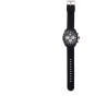 Orologio Cronografo Unisex Kappa KW-036 Cinturino in Silicone Nero Cassa 45mm