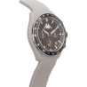 Orologio Cronografo Unisex Kappa KW-037 Cinturino in Silicone Beige Cassa 45mm
