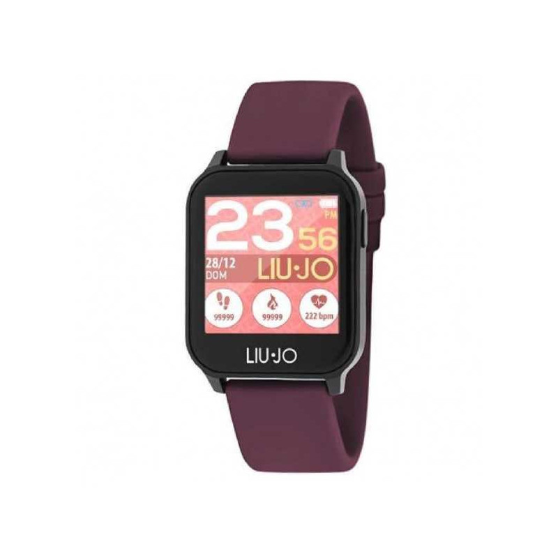 Orologio Smartwatch Donna Liujo Energy SWLJ006 Cinturino in Silicone Bordeaux Orologio Smartwatch Donna Liujo Energy SWLJ006 Cinturino in Silicone Bordeaux