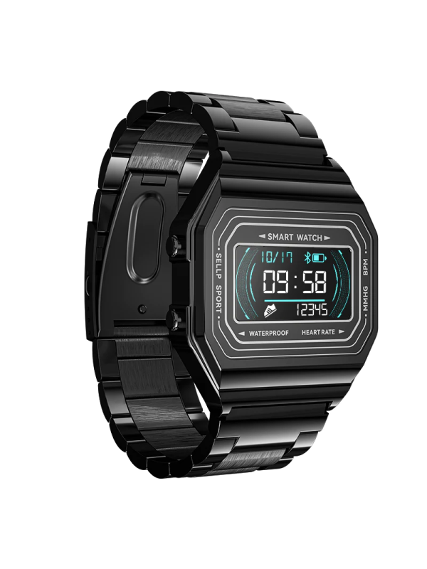 Orologio Smartwatch Unisex Paul Edward PE008A Vintage in Acciaio
