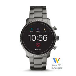orologio smartwatch uomo fossil q explorist hr 44mm ftw4012