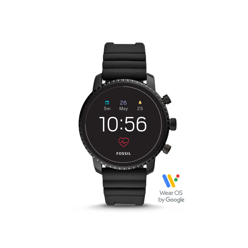 orologio smartwatch uomo fossil q explorist hr 44mm FTW4018 orologio smartwatch uomo fossil q explorist hr 44mm FTW4018