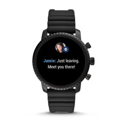 orologio smartwatch uomo fossil q explorist hr 44mm FTW4018