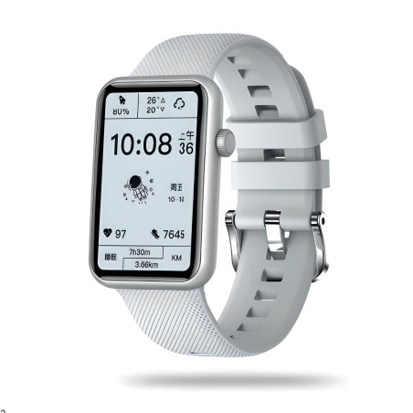 Orologio Smartwatch Unisex Paul Edward PE011B Paris in Silicone Grigio