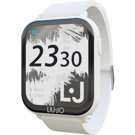 Orologio Smartwatch Uomo Liujo SWLJ062 Voice in Silicone Colore Bianco