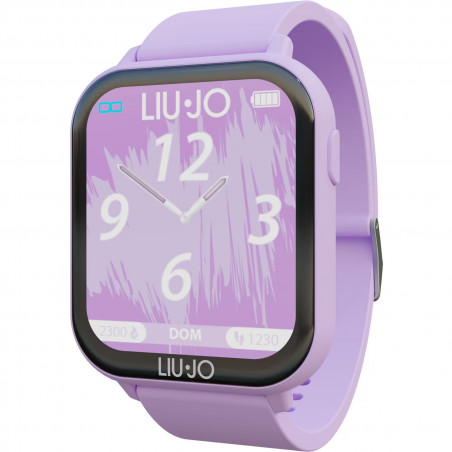 Orologio Smartwatch Donna Liujo SWLJ067 Voice in Silicone Colore Viola