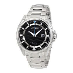 Men's Time Only Watch Citizen 43mm AW1400-52E Super Titanium