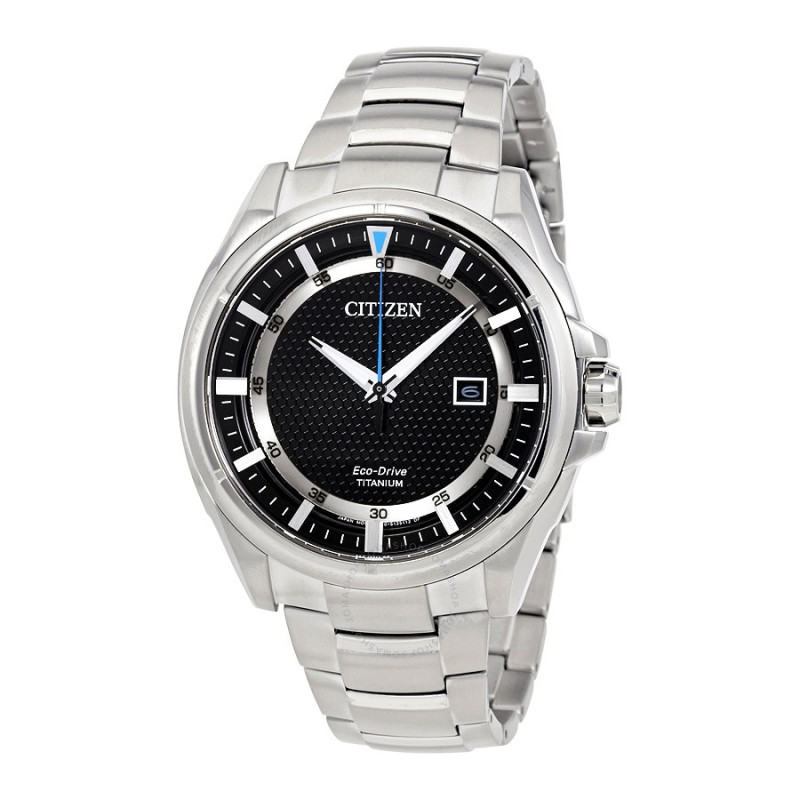 Men's Time Only Watch Citizen 43mm AW1400-52E Super Titanium Men's Time Only Watch Citizen 43mm AW1400-52E Super Titanium