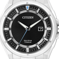 Men's Time Only Watch Citizen 43mm AW1400-52E Super Titanium