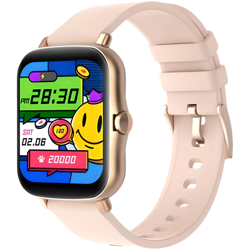 Orologio Smartwatch da Donna Paul Edward PE10B Multifunzione in Silicone Rosa Orologio Smartwatch da Donna Paul Edward PE10B Multifunzione in Silicone Rosa