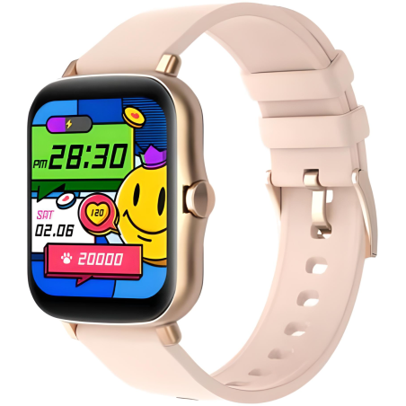 Orologio Smartwatch da Donna Paul Edward PE010B Multifunzione in Silicone Rosa